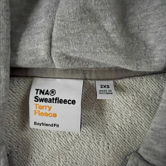 Aritzia Terry Boyfriend Zip Hoodie - Picture 3 of 3